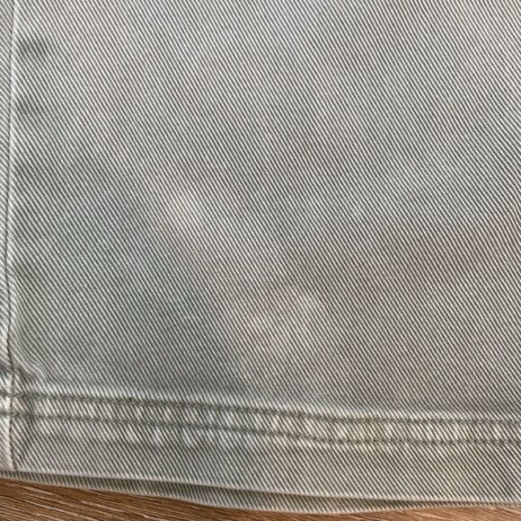 Faherty Light Green Wide Leg Jeans Sz 27 - Picture 11 of 12